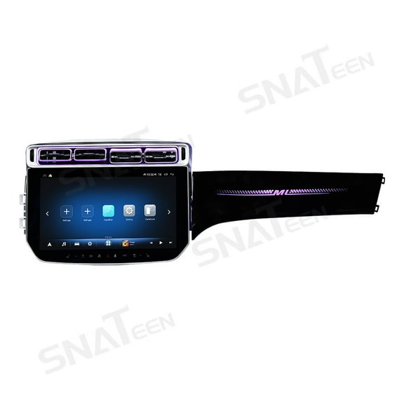 SNATEEN 13.3 inch Touch Screen Car Radio for Benz GLE 2015-2018 GPS Navigation Multimedia Video DVD Carplay Stereo Receiver Head Unit