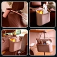 thumbnail image 2 of Masteelf 3 pcs  Car Hanging Trash Basket Waste Bin Car Garbage Container Storage Box, 2 of 8