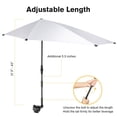 thumbnail image 4 of G4Free UPF 50+ Adjustable Chair Umbrella with Universal Clamp, XL UV Protection Sun Shade for Beach, Stroller, Wheelchair, Golf, Patio, 4 of 9