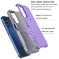 thumbnail image 3 of For Samsung Galaxy A16 5G Phone Case, Ebizware Shockproof Case Military Grade Heavy Duty Full Body Protection Rugged Cover for Galaxy A16 5G, Purple, 3 of 6