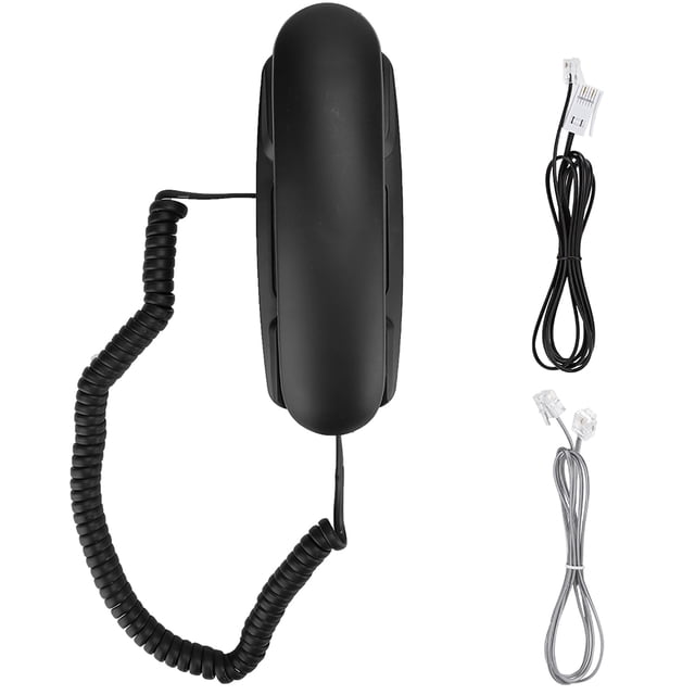 Landline Phone,KX TS970 Wired English Hanging Telephone Office Telephone Seamless Integration