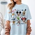 thumbnail image 6 of Comfort Colors Retro Mickey & Friends Signatures Shirt, Disney Balloon Characters Tee, Magical Mickey and Co Gift, Disney Matching Family, 6 of 6