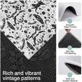 thumbnail image 3 of White Planet Cat Feather Pattern Kitchen Rugs Sets Of 3,Kitchen Runner Rugs Non Skid Washable,Decorative Kitchen Floor Mats for Kitchen,Sink,Laundry,17"x30"+ 17"x47" + 17"x59", 3 of 6
