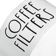 thumbnail image 2 of Coffee Filter Holder Wooden Coffee Filter Container Coffee Filter Storage with Lid Rustic Coffee Fil, 2 of 5