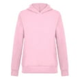 thumbnail image 4 of IMENGL Lightweight long sleeve hooded pullover, Pink 2XL, Size M-2XL, 4 of 5