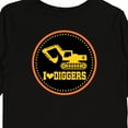 thumbnail image 4 of Inktastic Digger Construction Truck Boys Boys Long Sleeve Toddler T-Shirt, 4 of 5