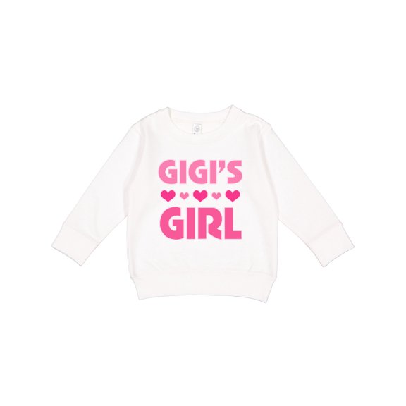 Inktastic Gigi Girl Granddaughter Toddler Sweatshirt