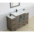 thumbnail image 4 of Vanity Art 54" Single Sink Freestanding Bathroom Vanity Set with Ceramic Top and Mirror, 4 of 7