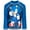 Blue, variant on SEGA Sonic The Hedgehog UPF 50  Rash Guard Swim Shirt Toddler to Big Kid