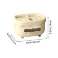 thumbnail image 3 of Organizadores de armario y almacenamiento, cubierta de tablero compuesto, caja de pañuelos escandinava, cajón para mesa de centro, cajón transparente para restaurante, cajón de plástico., 3 of 6