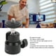 thumbnail image 4 of Cabeza De Bola Pequeña, Adaptador De Zapata Caliente Cabeza De Bola Tornillo Portátil De 1/4 Para Luz De Relleno Para Clip De Teléfono, 4 of 7