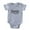 Heather Grey, variant on CafePress - Spooky_Tr - Cute Infant Baby Football Bodysuit