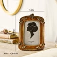 thumbnail image 5 of SDFGTstore Aesthetic Vintage Photo Frame Light Luxury Imitation Wood Bedroom Wall Hangings, 5 of 16