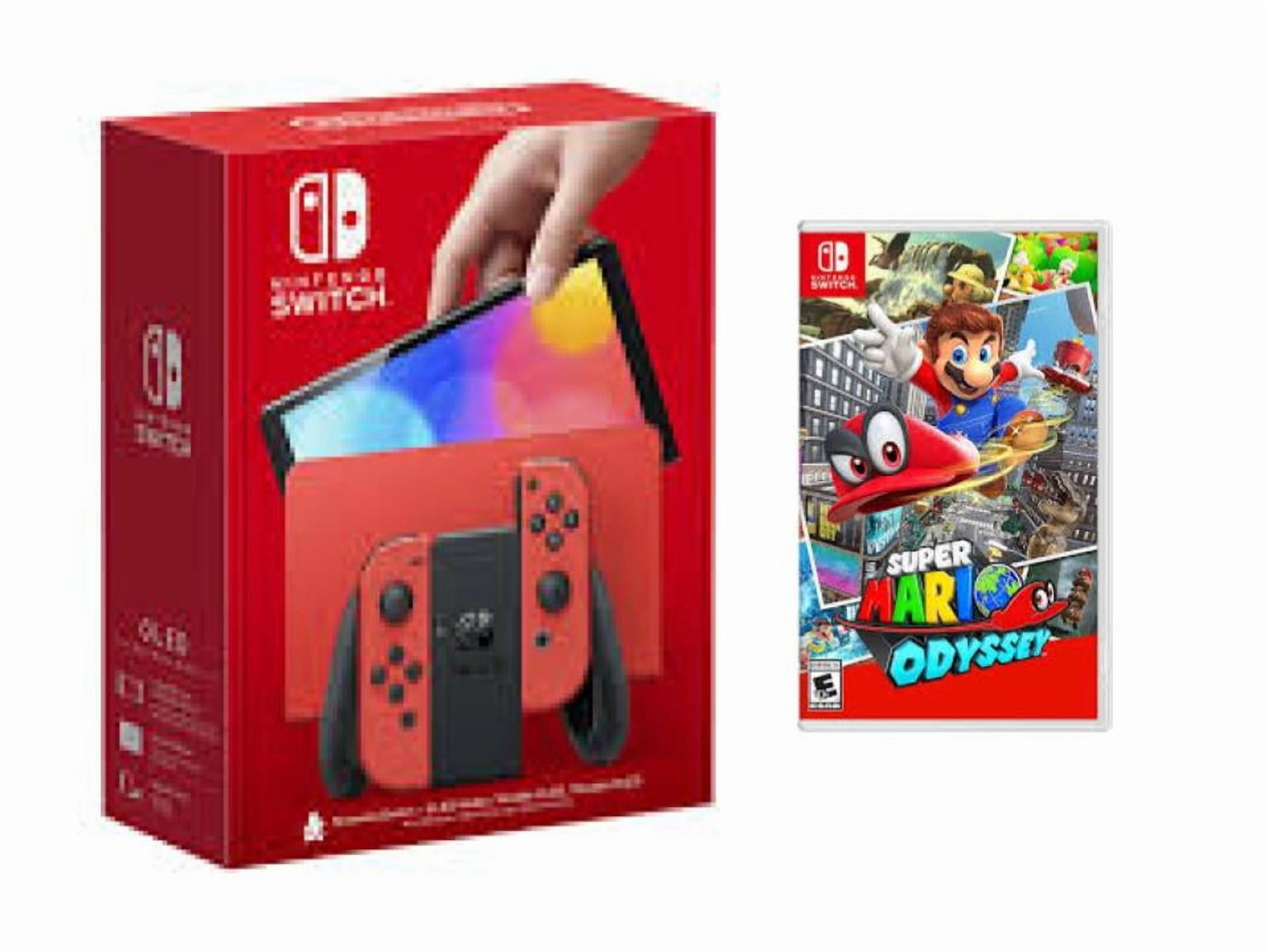Nintendo Switch with Blue & Red Joy-Con, Mario Kart 8 Deluxe(Full