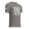 thumbnail image 3 of FREEDOM ISN'T FREE - Short sleeve t-shirt (Grey Triblend, XS), 3 of 4