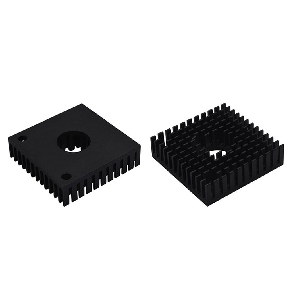 3D Printer Parts/Accessories Black Heatsink for MK7/MK8 Extruder 40x40x10mm 