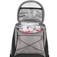 thumbnail image 6 of Black Clemson Tigers PTX Backpack Cooler, 6 of 8