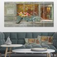 thumbnail image 2 of Designart - Paris French Flowershop - Traditional Gallery-wrapped Canvas, 2 of 2