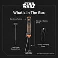 thumbnail image 6 of Star Wars The Mandalorian Rechargeable Milk Frother with Stand – Rose Gold, Detachable Stainless Steel Whisk, USB-C Cordless Handheld Frother for Lattes, Cappuccinos & Matcha, 6 of 7