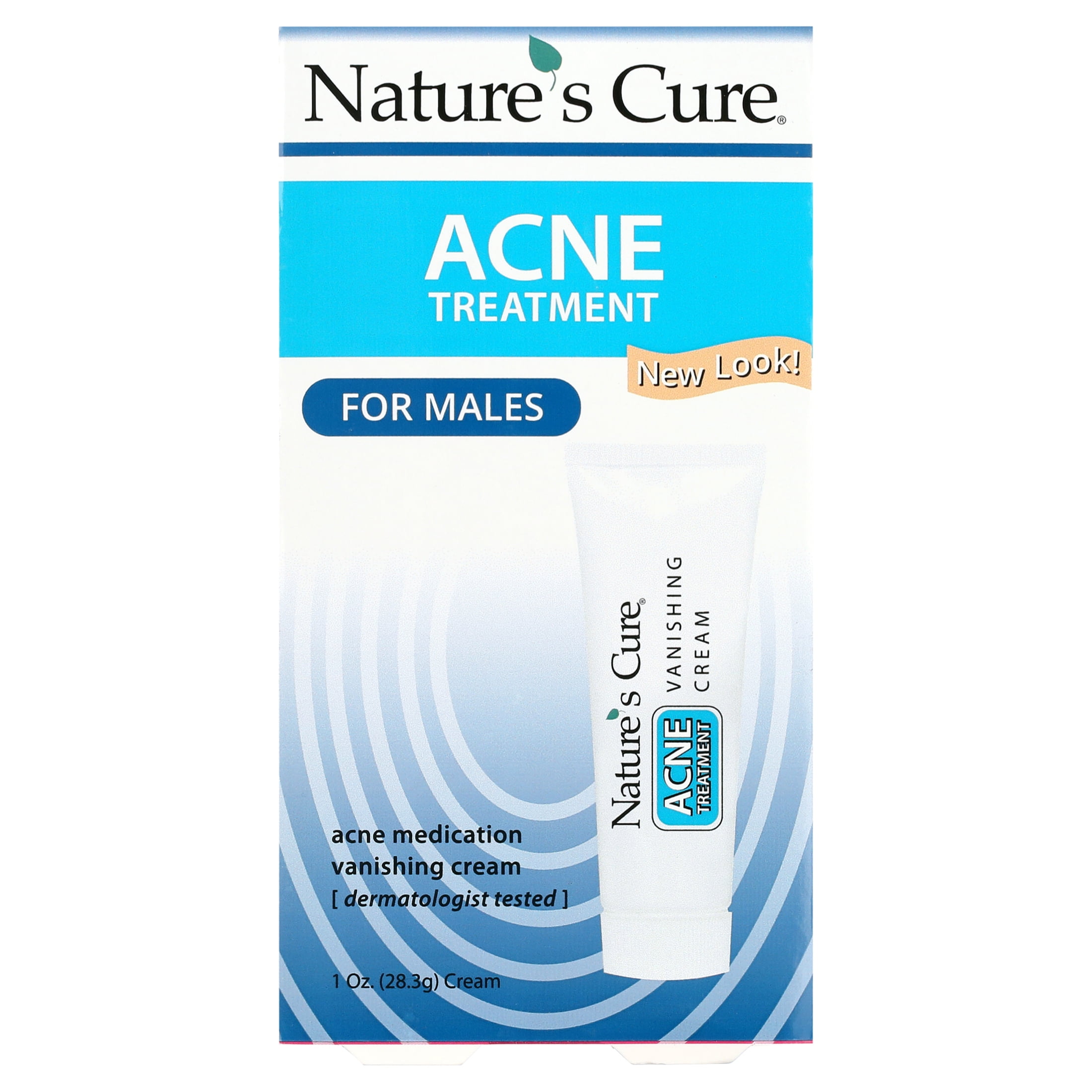 Nature's Cure 2 Part Acne Treatment for Males