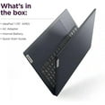 thumbnail image 5 of Lenovo IdeaPad 15.6" Full HD 1920 x 1080 Laptop |AMD Ryzen 5 7520U(Beat i5-1155G7)| AMD Radeon 610M| Copilot|Blue| 8GB RAM | 512GB SSD | Windows 11 Pro | Bundle with Office 2021, 5 of 5
