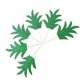 thumbnail image 5 of EeaseCA 36 Pcs Cake Topper Pineapple Leaves Toothpick Flag for Cakes Cheesecakes Cookies Cocktail Decoration (Green), 5 of 5