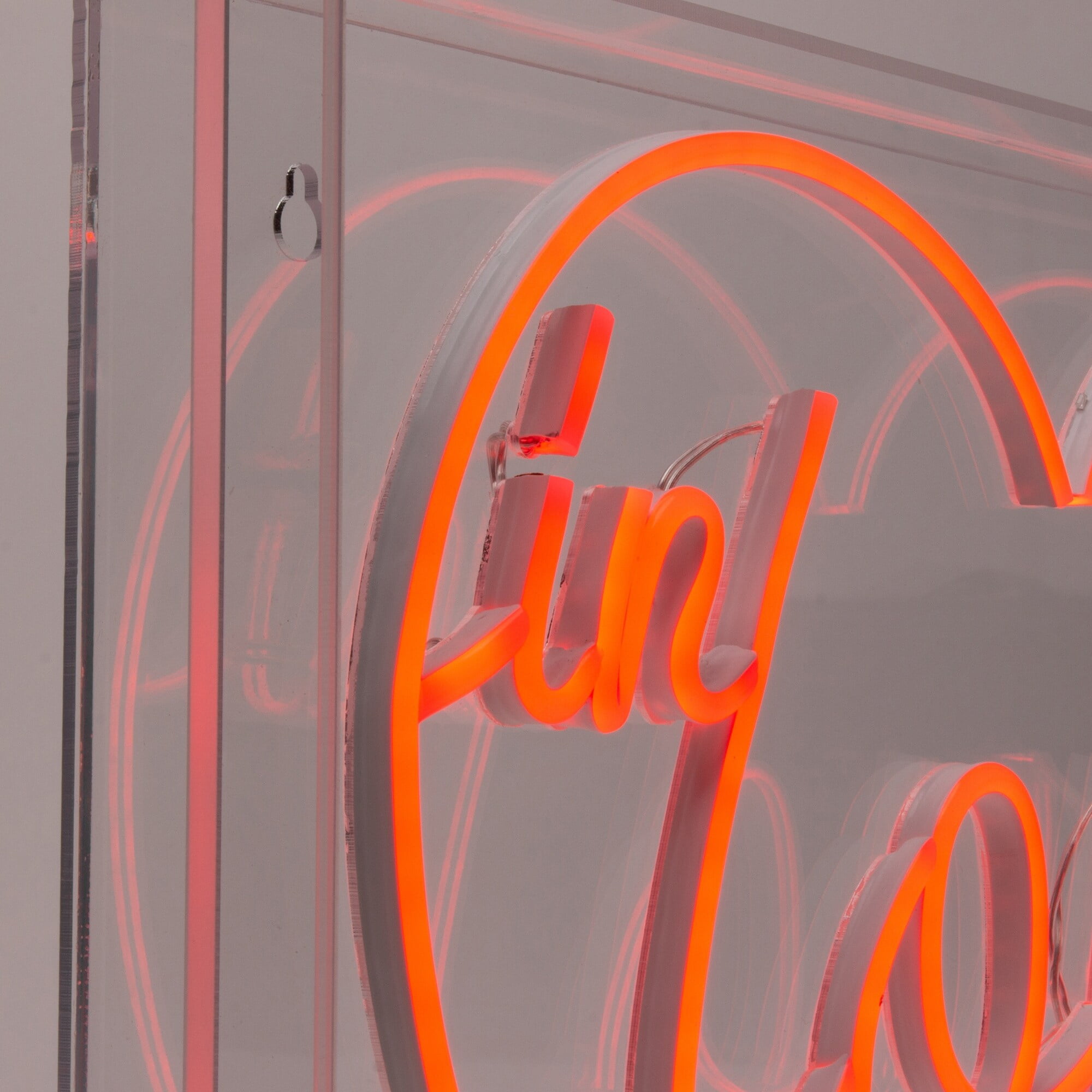 American Art Decor Neon LED Light Acrylic Box Sign - In Love Heart