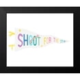 thumbnail image 2 of Straatsma, Leah 18x15 Black Modern Framed Museum Art Print Titled - Shoot for the Stars Pennant, 2 of 5