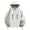 White, variant on Maoxin Mens Jacket Fashionable Men's Long Sleeve Hooded Casual Comfortable Outwear Jackets Jacket Coats , White , L