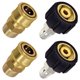 thumbnail image 3 of Muyoka 4 adaptadores para lavadora a presión M22 de 0.551 in, accesorios de conector rápido para lavadora a presión de 5000 PSI, adaptador de manguera para lavadora a presión, accesorios para la limpi Muyoka Hogar, 3 of 7