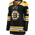 thumbnail image 2 of Women's Fanatics Morgan Geekie Black Boston Bruins Home Breakaway Player Jersey, 2 of 3