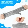 thumbnail image 6 of Pet Grooming Glove 2-in-1, Deshedding & Waterproof Silicone Brush for Dogs and Cats - Grey, 6 of 8