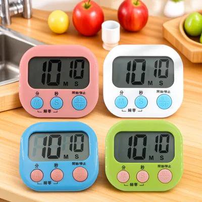 Houderco 4Ud Temporizador De Cuenta Regresiva Para Cocina Y Estudio Con Material Duradero