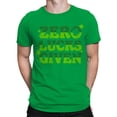thumbnail image 2 of Zero Lucks Given Funny St. Patricks Day Shamrock Design Men's T-shirt, 2 of 3