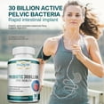 thumbnail image 2 of Probiotic 30 Billion CFU Intestinal Flora, Support Healthy Digestive & Immune System, Gastrointestinal Healthy - 120 Capsules, 2 of 7