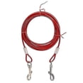 thumbnail image 1 of 10m Steel Wire Pet Lea For Two Dogs Anti Bite Tie Out Cable Outdoor Doubash, 1 of 4
