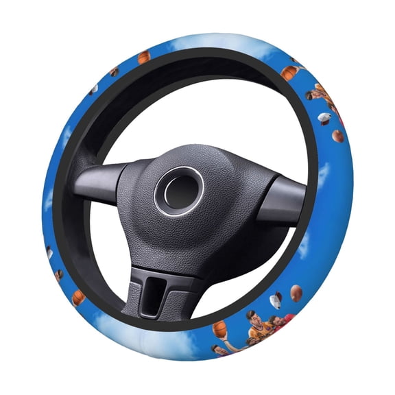 Perfect-Dude Steering Wheel Cover Elastic Stretch Breathable Vehicle Steering Wheel Protector Car Interior Accessories