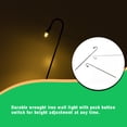 thumbnail image 4 of Baohd 1:50 Scale Bend Head Street Lamps 3V/12V Model Making Layout LED Soft Post Lamp Moss Light Lamppost for Miniature Lighting Gray/Warm white, 4 of 9