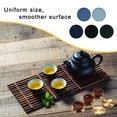 thumbnail image 5 of 5pcs Round Coasters PU Leather 10CM Bar Solid Color Coasters Restaurant Coffee MATS, 5 of 5