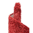 thumbnail image 6 of Unique Loom Davos Shag Collection Area Rug - Solid (3' 3" x 5' 3" Rectangle Poppy), 6 of 7