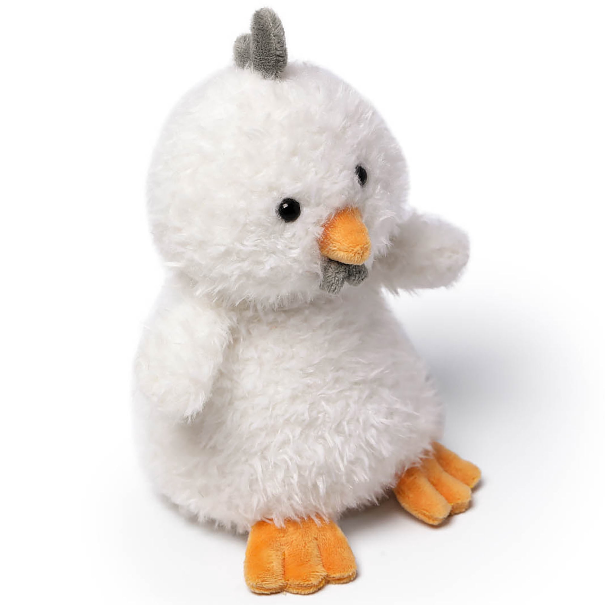 McHugs: Kindergarten Series - Dandelion Chick - 7" White Stuffed Animal Plush, Soft Weighted Cuddle Toy, Cozy Comfort Play Companion, Baby-Toddler-Kid