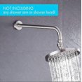 thumbnail image 4 of Shower Head Swivel Ball Joint Adapter Ball Joint Adjustable Shower Arm Connector Universal Showering Head (4 Split Mouth, Chocolate)1pcs), 4 of 5