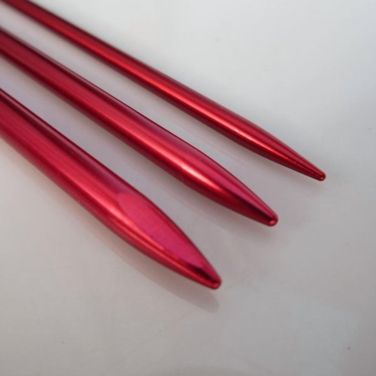 Knotters Tool II (Silver) w/ 3 Different Size Red Lacing Needles ~Marlin Spike for Paracord, Leather, &amp; Other Cord