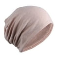 thumbnail image 3 of Milaget Femmes Hommes Coton Doux Bonnet Ample Décontracté Bonnet de Chimiothérapie Décontracté Kaki, 3 of 6
