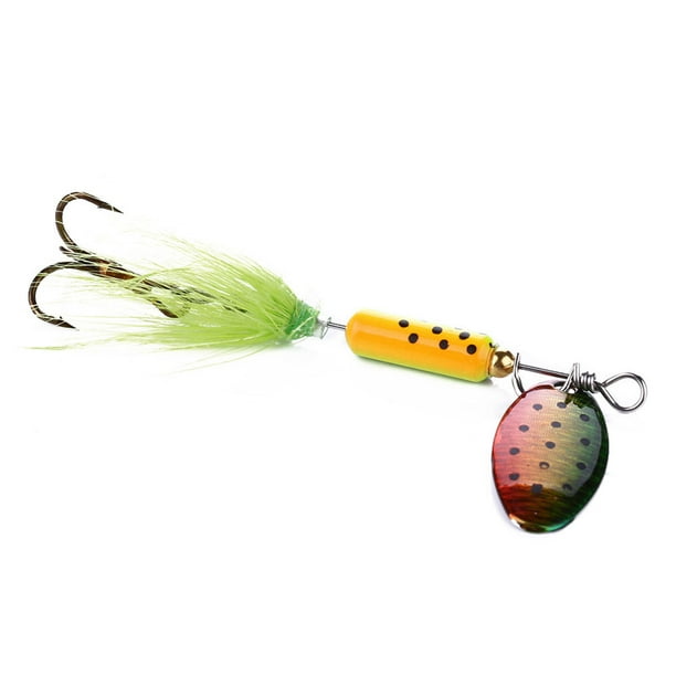 Coolmee Spinner Baits Fishing Spinners Spinnerbait Trout Lures Fishing Lures With Box Package For Bass Trout Crappie 3.5g Other