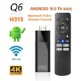 thumbnail image 5 of Q6 Bluetooth Voice Remote 2G16G Android 10 2.4G5G WiFiBT4.0 H313 TV Box Android TV Dongle PK DQ03 2G16G, 5 of 5