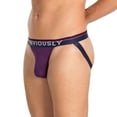 thumbnail image 2 of Men's Obviously A07 PrimeMan AnatoMAX Jockstrap (Purple L), 2 of 3