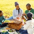 thumbnail image 6 of Whale Canvas Picnic Blanket Waterproof Outdoor Extra Large for Family Beach Hiking Camping - Foldable and Portable Mat with Carry Handle - Durable, Easy to Clean, Lightweight., 6 of 6