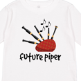 thumbnail image 4 of Inktastic Bagpiper Kids Future Piper Boys or Girls Long Sleeve Toddler T-Shirt, 4 of 5