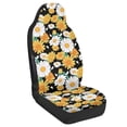 thumbnail image 2 of POLERO Daisy Floral Protective Interior Accessory Polyester Dust Proof Easy to Install Car Seat Protectors for Auto, 2 of 12